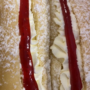 Leddy's Bakery - Detail shot of the long donuts - Bakeries Near Me - Fall River, Massachusetts