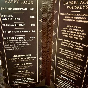 Kirby's Steakhouse - Happy hour menu - Steakhouses Near Me - Southlake, Texas Kirby's Steakhouse - Happy hour menu - Steakhouses Near Me - Southlake, Texas