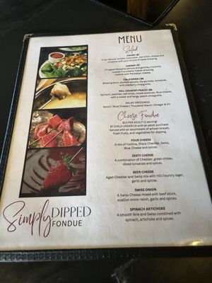 Menu photo 5 Simply Dipped Fondue Fredericksburg, TX