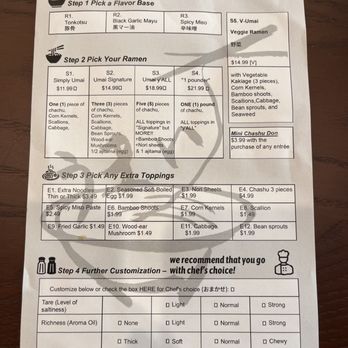 Ramen Umai - Ramen menu - Ramen Near Me - Philadelphia, Pennsylvania Ramen Umai - Ramen menu - Ramen Near Me - Philadelphia, Pennsylvania