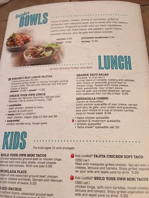 Menu photo 8 On The Border Mexican Grill & Cantina Paramus, NJ