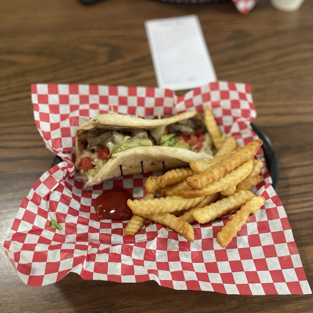 Grecian Beef Gyro Grecian Beef Gyro