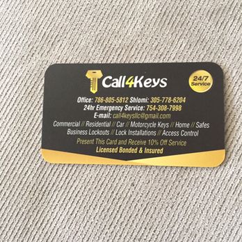 Locksmith Call4Keys - 786-805-5812 - Keys & Locksmiths Near Me - Flint, Michigan