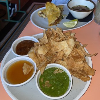 La Chinesca - Fried Wonton Chips - New Mexican Cuisine Near Me - Philadelphia, Pennsylvania