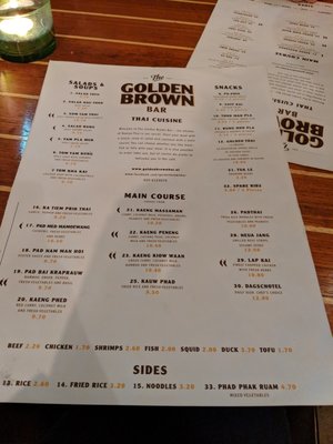 Menu photo 2 Golden Brown Bar Amsterdam, NH Menu photo 2 Golden Brown Bar Amsterdam, NH