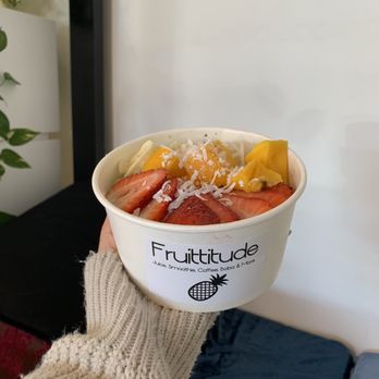 Fruittitude - coconut acai bowl - Bubble Tea Near Me - La Jolla, California Fruittitude - coconut acai bowl - Bubble Tea Near Me - La Jolla, California