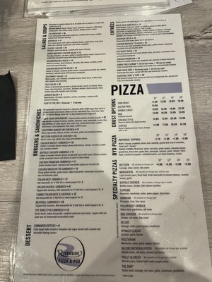 Menu photo 2 Riverside Pizza & Pub Oswego, IL