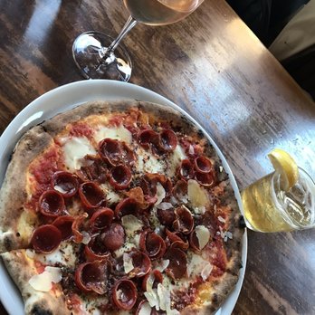 Mioposto - Pepperoni Puntura pizza & drinks - Italian Near Me - Seattle, Washington Mioposto - Pepperoni Puntura pizza & drinks - Italian Near Me - Seattle, Washington