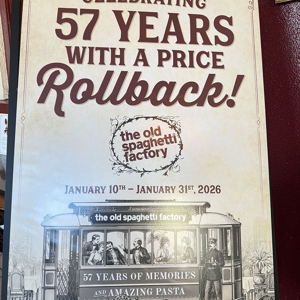The Old Spaghetti Factory - Don't wait to take advantage of this offer! - Italian Near Me - Duarte, California The Old Spaghetti Factory - Don't wait to take advantage of this offer! - Italian Near Me - Duarte, California