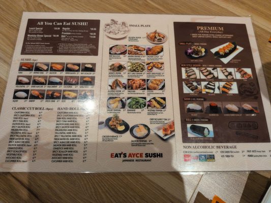 Menu photo 7 Eat's Ayce Sushi Alhambra, CA Menu photo 7 Eat's Ayce Sushi Alhambra, CA