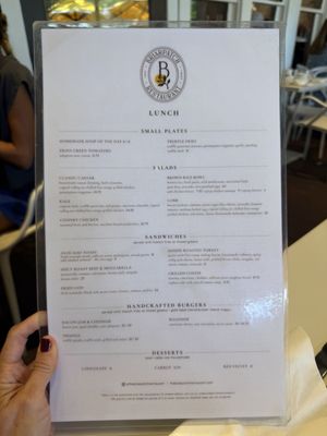 Menu photo 1 Briarpatch Restaurant Winter Park, FL