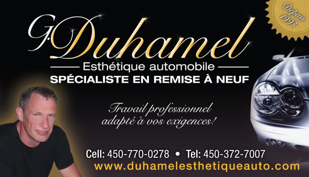 DUHAMEL ESTHETIQUE AUTO Updated July 2024 554 Rue Frechette, Granby, Quebec Laveauto