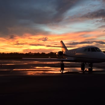 Richmor Aviation - Falcon 20 on ramp - Aviation Services Near Me - Hudson, New York Richmor Aviation - Falcon 20 on ramp - Aviation Services Near Me - Hudson, New York