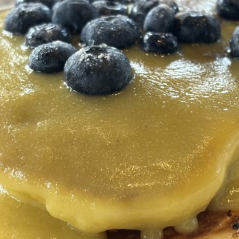 Willow & Whisk - Lemon ricotta pancakes close-up - Breakfast & Brunch Near Me - Wyckoff, New Jersey