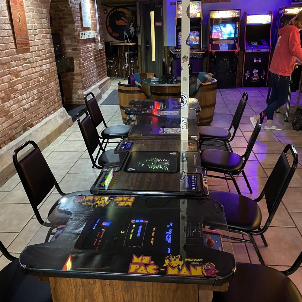 High Score Saloon - Pac Man tables - Arcades Near Me - Evansville, Indiana High Score Saloon - Pac Man tables - Arcades Near Me - Evansville, Indiana