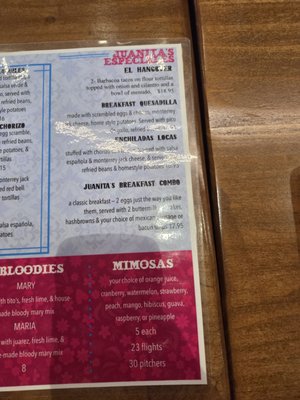 Menu photo 4 Juanita's Mexican Restaurant Houston, TX Menu photo 4 Juanita's Mexican Restaurant Houston, TX