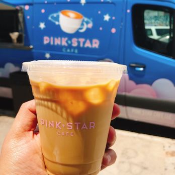 Pink Star Cafe - Latte love - Coffee & Tea Near Me - Arlington , Virginia