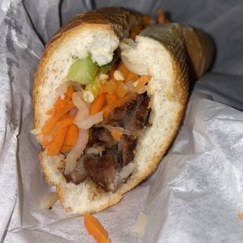 Spicy Joi - BBQ Lemongrass Pork Sandwich - Sandwiches Near Me - Concord, California Spicy Joi - BBQ Lemongrass Pork Sandwich - Sandwiches Near Me - Concord, California