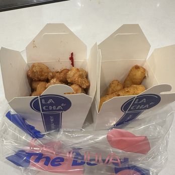 La Cha x The Bowl - Popcorn Chicken Mozzarella Chz Stickmozzarella - Bubble Tea Near Me - Torrance, California La Cha x The Bowl - Popcorn Chicken Mozzarella Chz Stickmozzarella - Bubble Tea Near Me - Torrance, California