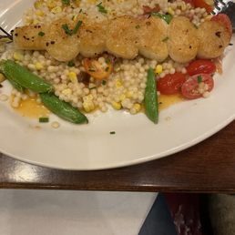 Scallops with couscous Scallops with couscous