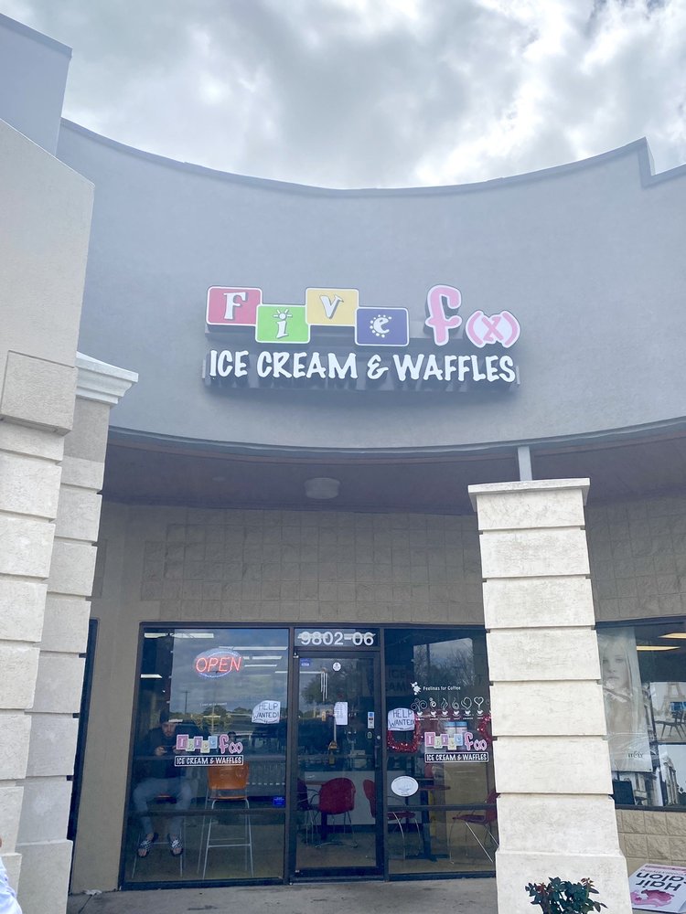 Five Fx Ice Cream and Waffles