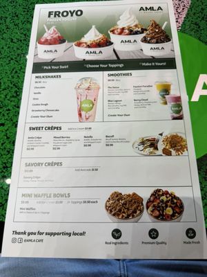 Menu photo 3 Amla Cafe Rocky Hill, CT
