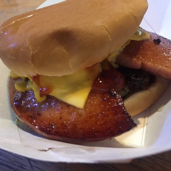 Schindler's Tavern - Fried bologna hamburger...mehhh! - American Near Me - Benton, Missouri