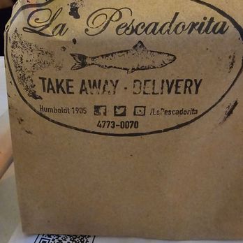 La Pescadorita - To go bag - Seafood Near Me - Buenos Aires, C La Pescadorita - To go bag - Seafood Near Me - Buenos Aires, C