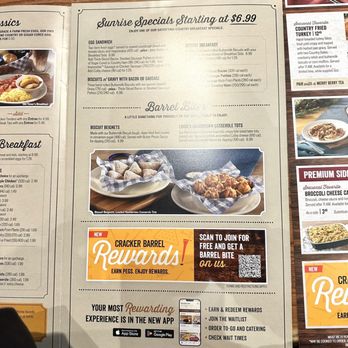 Cracker Barrel Old Country Store - 2023 Menu - Breakfast & Brunch Near Me - Weatherford, Texas Cracker Barrel Old Country Store - 2023 Menu - Breakfast & Brunch Near Me - Weatherford, Texas