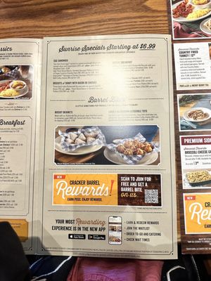 Menu photo 5 Cracker Barrel Old Country Store Weatherford, TX Menu photo 5 Cracker Barrel Old Country Store Weatherford, TX