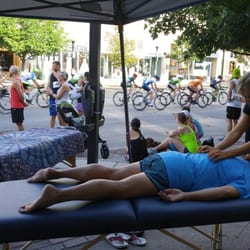 Body Specific - Table Massage and chiropractic today at Ad Astra mile run