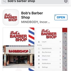 Bob's Barber Shop - You can download the app through Play Store & Apple App Store to make after hours appt!