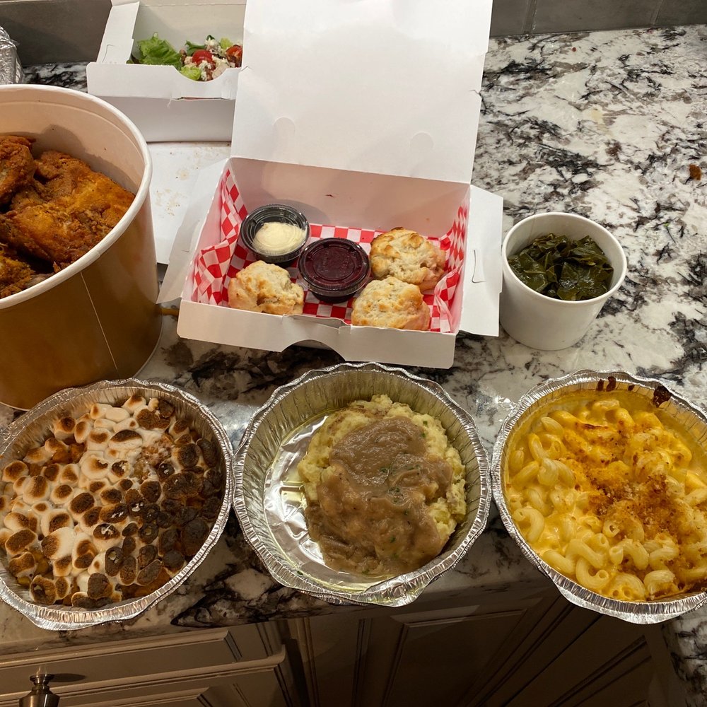 The Eagle OTR - Family meal, enough chicken to feed 4-6 but what about the sides? Ridiculous for 90 dollars - American Near Me - Cincinnati, Ohio The Eagle OTR - Family meal, enough chicken to feed 4-6 but what about the sides? Ridiculous for 90 dollars - American Near Me - Cincinnati, Ohio