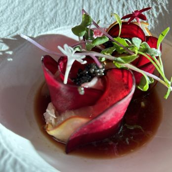 The Edge Restaurant & Lounge - Beets and hamachi. - New American Near Me - Stateline, Nevada The Edge Restaurant & Lounge - Beets and hamachi. - New American Near Me - Stateline, Nevada