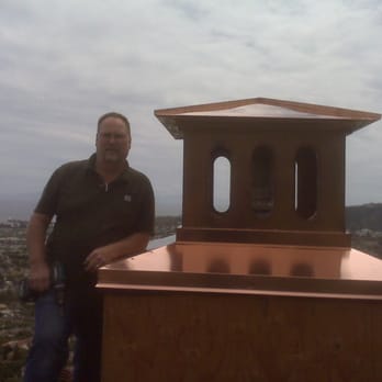 Mccormack Heating & Air Conditioning - Custom copper chimney cap and shroud - Heating & Air Conditioning/HVAC Near Me - Santa Barbara, California Mccormack Heating & Air Conditioning - Custom copper chimney cap and shroud - Heating & Air Conditioning/HVAC Near Me - Santa Barbara, California