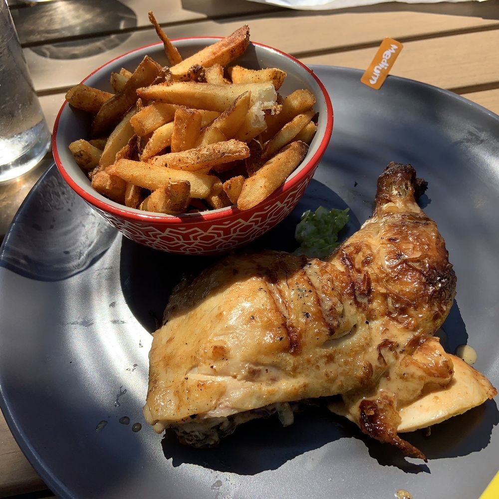 Nando's Peri-Peri - 1/4 Chicken (Leg) + PERi-Fries - Fast Food Near Me - Richmond, British Columbia Nando's Peri-Peri - 1/4 Chicken (Leg) + PERi-Fries - Fast Food Near Me - Richmond, British Columbia