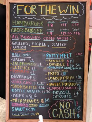 Menu photo 6 For The Win Los Angeles, CA Menu photo 6 For The Win Los Angeles, CA