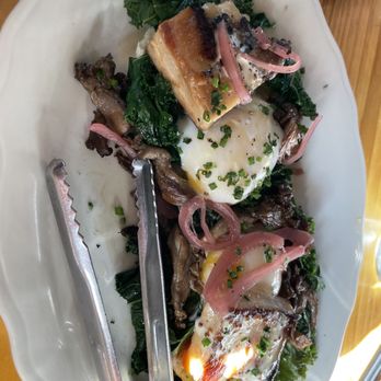 Mott St - Pork belly Benedict - Asian Fusion Near Me - Chicago, Illinois