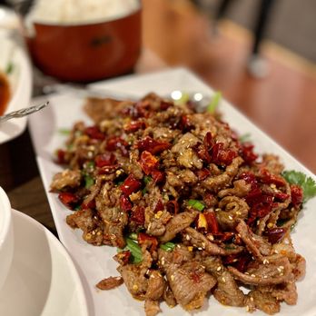 Sichuan Style Restaurant - 56. Hunan Stir-Fried Lamb - Szechuan Near Me - Berkeley, California Sichuan Style Restaurant - 56. Hunan Stir-Fried Lamb - Szechuan Near Me - Berkeley, California