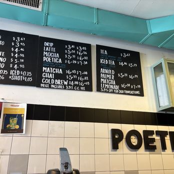 Poetica Coffee - Poetica Menu - Breakfast & Brunch Near Me - Brooklyn, New York