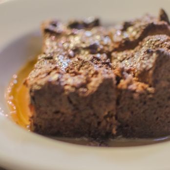 Simply Soulful - bread pudding cut in to pieces to share since it was family style - Desserts Near Me - Seattle, Washington