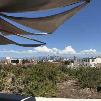 Skywalker Grill - Objects are closer than they appear - great DTLA View on this clear day - Seafood Near Me - Los Angeles, California