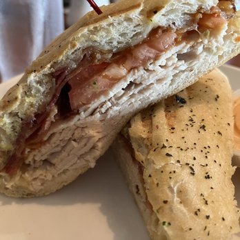 Lovin’ Cup - Culture club panini with a red pepper Mayo on the side (not pictured). Very good, LOVE the bread. - Music Venues Near Me - Rochester, New York