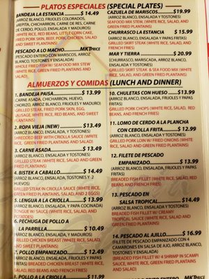 Menu photo 6 La Estancia De Luisa Palm Bay, FL