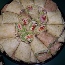 English Market & Deli - wrap platters as shown are always a hit!