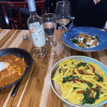 Luna BYOB - All 3 pastas including the star bolognese on the left! - Italian Near Me - Philadelphia, Pennsylvania