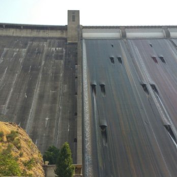 Shasta Dam - Overflow chute. Shasta Dam. Early August, 2017. - Landmarks & Historical Buildings Near Me - Shasta Lake, California Shasta Dam - Overflow chute. Shasta Dam. Early August, 2017. - Landmarks & Historical Buildings Near Me - Shasta Lake, California