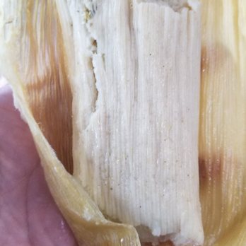 Panaderia La Barca - Chicken W/green chile Tamale - Bakeries Near Me - Pomona, California
