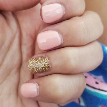 VS Nails & Spa - Dip powder nail with gel on top. Bad job. Done yesterday - Nail Salons Near Me - Fontana, California VS Nails & Spa - Dip powder nail with gel on top. Bad job. Done yesterday - Nail Salons Near Me - Fontana, California