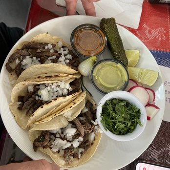 El Rincon Del Sabor - Beef tacos (steak) - Mexican Near Me - Atlantic City, New Jersey